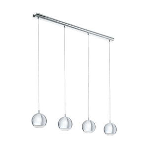 Led Eglo Függeszték Gu10 4X3,3W krómconessa