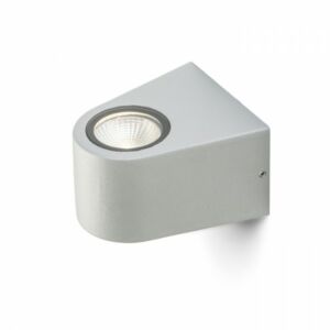 SIX fali lámpa ezüstszürke  230V/700mA LED 3W 60° IP54 Kültéri-Vízálló  3000K