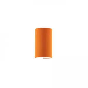 RON W 15/25 fali lámpa  Chintz narancssárga/fehér PVC 230V E27 28W