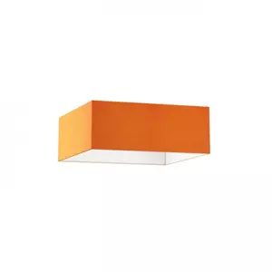 TEMPO 50/19 lámpabúra  Chintz narancssárga/fehér PVC  max. 23W