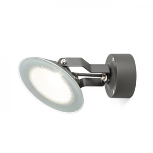 FOX kültéri reflektor anrtracitszürke  230V LED 9W 120° IP65  3000K