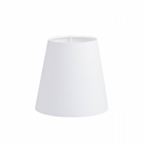 CONNY 15/15 lámpabúra  Polycotton fehér/fehér PVC  max. 28W