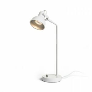ROSITA asztali lámpa fehér/ezüstszürke  230V LED GU10 9W