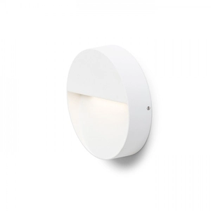 AQILA R fali lámpa fehér  230V LED 6W IP54 Kültéri-Vízálló  3000K