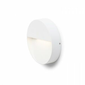 AQILA R fali lámpa fehér  230V LED 6W IP54 Kültéri-Vízálló  3000K