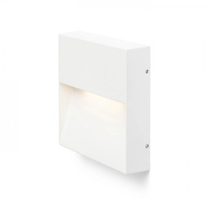 AQILA SQ fali lámpa fehér  230V LED 6W IP54 Kültéri-Vízálló  3000K