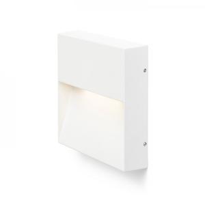 AQILA SQ fali lámpa fehér  230V LED 6W IP54 Kültéri-Vízálló  3000K