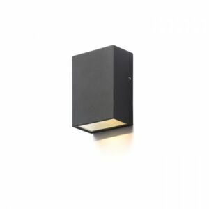PEKKO fali lámpa fekete  230V LED 3W 67° IP54 Kültéri-Vízálló  3000K