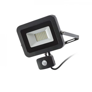 PONTA reflektor érzékelővel fekete  230V LED 30W 120° IP54  3000K