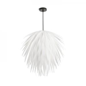CLANK függeszték fehér PVC/fekete  230V E27 15W