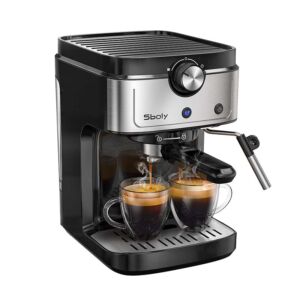 Sboly - 2in1 kávéfőző Nespresso kapszulához és őrölt kávéhoz
