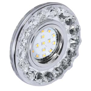 SK-94 GU10 35W+LED SMD 3W 230V beépíthető spot átlátszó kristályokkal - Candellux