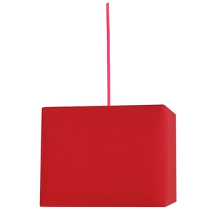 Candellux- BASIC függeszték lámpa, 1x60W- piros