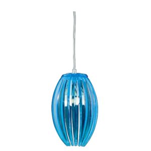 Candellux- ABUKO SMALL függeszték lámpa, 1x60W- kék