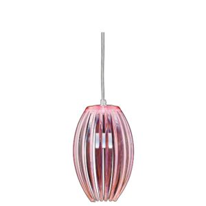 Candellux- ABUKO SMALL függeszték lámpa, 1x60W- rózsaszín