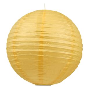 Kokon színes papír gömb sárga színű függeszték 40 cm E27-Candellux