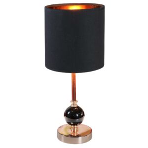 Candellux- Melba asztali lámpa, 40W- fekete