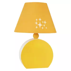 Candellux- OFELIA asztali lámpa, gyermekszobai, 1x40W- naranssárga