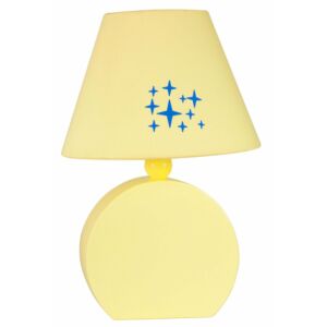Candellux- OFELIA asztali lámpa, gyermekszobai, 1x40W-sárga