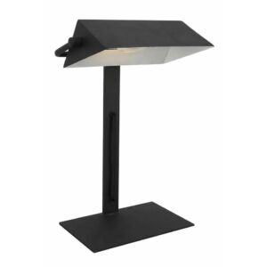 Candellux- BANKIER asztali lámpa, 1x40W- fekete