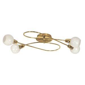 AVILA Mennyezeti 4X40W E14 Brass