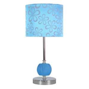 CORT Asztali lámpa 1X60W E27 Kék - Candellux