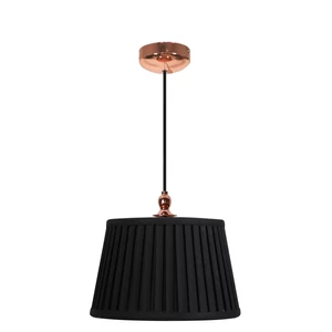 AMORE Függeszték 1 1X60W E27 Cone  Fekete - Candellux