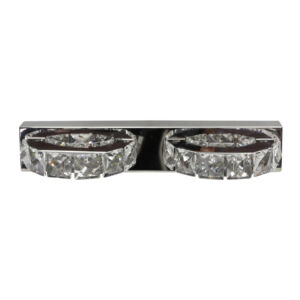 SHIPI Fali lámpa 2X3W LED Crystals Stainless steel