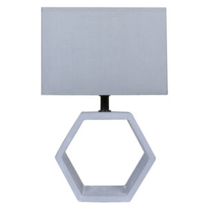VIDAL Asztali lámpa CERAMICZNA 1X40W E27 Graphite - Candellux