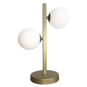 KAMA Asztali lámpa 2X28W G9 BRASS - Candellux