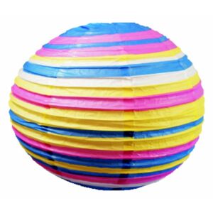 Kokon színes papír gömb rózsaszín-kék  függeszték 40 cm E27-Candellux