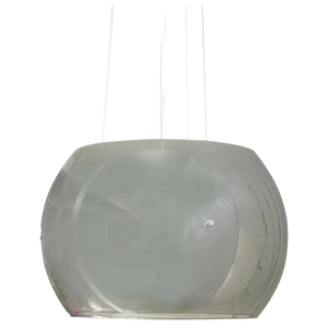 GEMO üvegbúrás függesztett lámpa 3x60W- Candellux