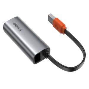 Baseus- külső hálózati adapter, USB 3.2- szürke