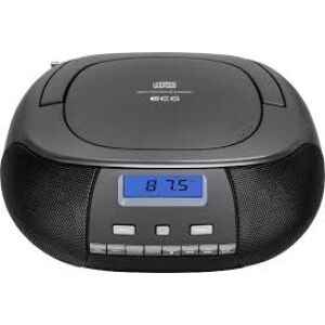 ECG CDR-500BK Hordozható rádió CD lejátszóval