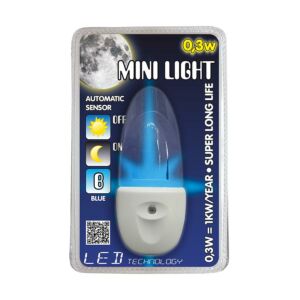Mini light éjszakai fény 03w/led kék