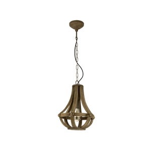 Függeszték E27 60W 31cm barna Kinross