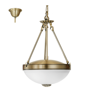 Eglo Függeszték 2*60W Bronz Savoy 13151
