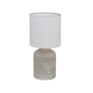 Eglo Asztali Lámpa E14 1X40W szürke/Fehér bellariva