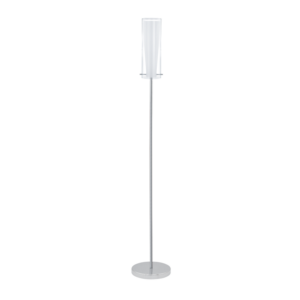 Eglo Álló Lámpa Lámpa E27 1X60W króm/Fehér Pinto