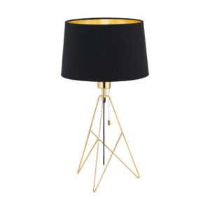 Eglo- CAMPORALE asztali lámpa, 1x60W- sárgaréz