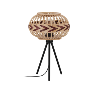 Eglo Asztali lámpa E27 1x40W natúr Dondarrion