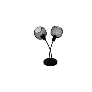 Eglo Asztali lámpa E14 2x40W fekete Wrington