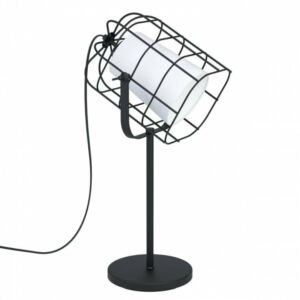 Eglo Asztali lámpa E27 1x10W fekete/fehér Bittams