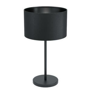 Eglo Asztali lámpa E27 1x40W fekete Maserlo1