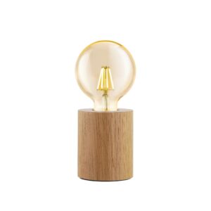 Eglo Asztali lámpa-barna- E27 1x28W fa Turialdo