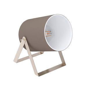 Eglo Asztali lámpa E27 1x40W mnikkel/tópVillabate