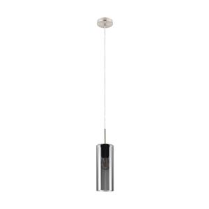 Eglo - Függeszték E27 1x15W mnik/átlfekete SELVINO