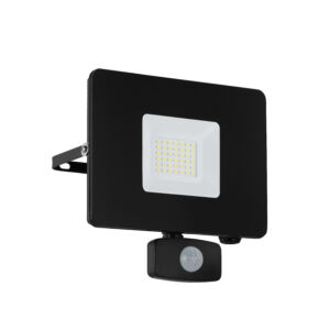 Eglo - Kültéri LED fényszóró 30W szenzor fekete Faedo 3