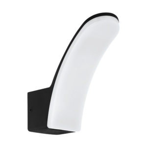 Eglo - LED Kültéri.fali lámpa 11W fekete/fehér Fiumicino