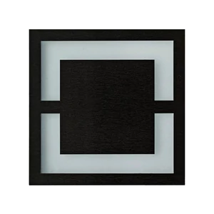 Eko-Light - QUADRO BLACK - Lépcsőmegvilágító - fekete - 3000K - meleg fény